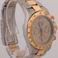 UNPOLISHED 1997 Rolex Daytona Cosmograph SLATE GRAY 18K Gold Steel 16523 BOX