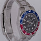 Rolex GMT-Master II PEPSI Red Blue 40mm Black Stainless Steel Date Watch 116710