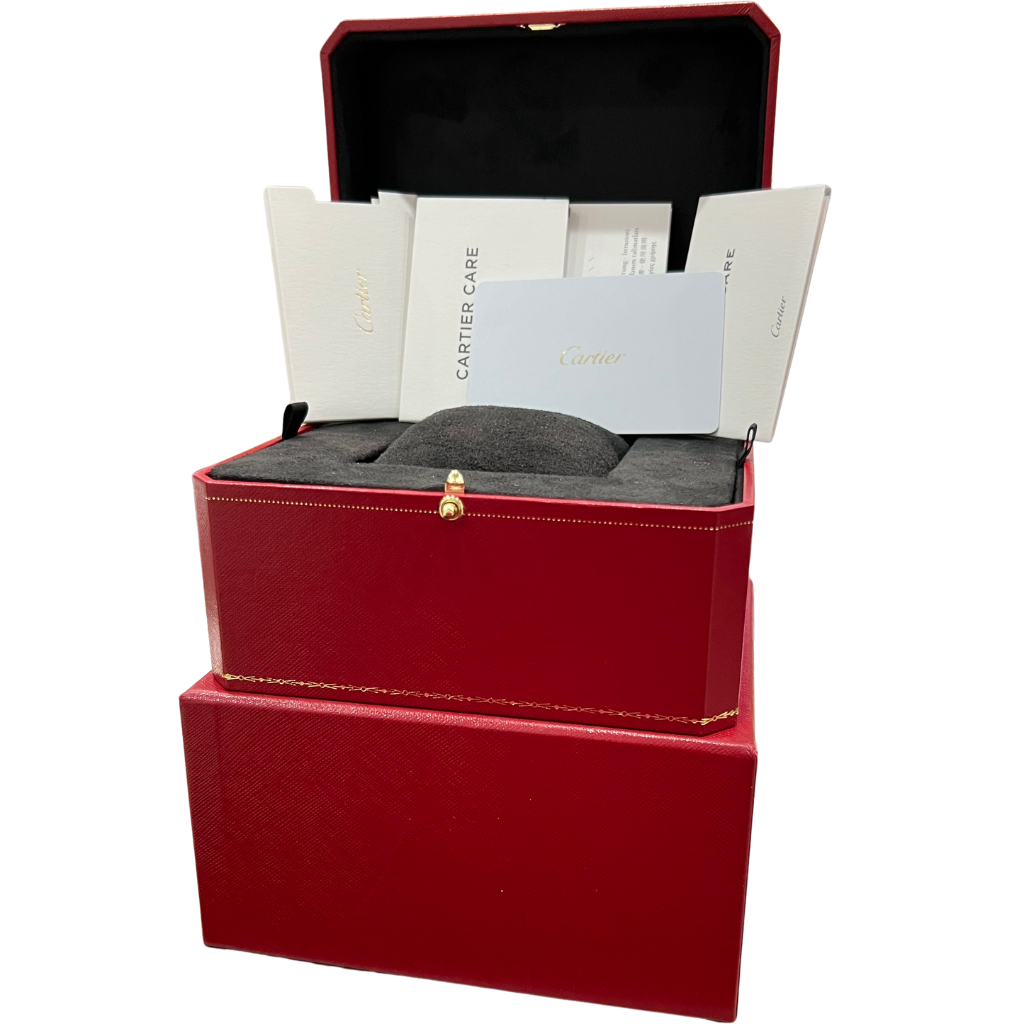 NEW 2026 PAPERS Cartier Santos-Dumont Silver Steel WSSA0085 4240 31.4mm BOX