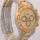 1996 Rolex Daytona Cosmograph CHAMPAGNE 18K Yellow Gold Steel 16523 BOX