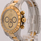 1996 Rolex Daytona Cosmograph CHAMPAGNE 18K Yellow Gold Steel 16523 BOX
