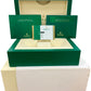 STICKERED PAPERS Rolex Daytona GREEN JOHN MAYER 40mm 18K Yellow Gold 116508 BOX