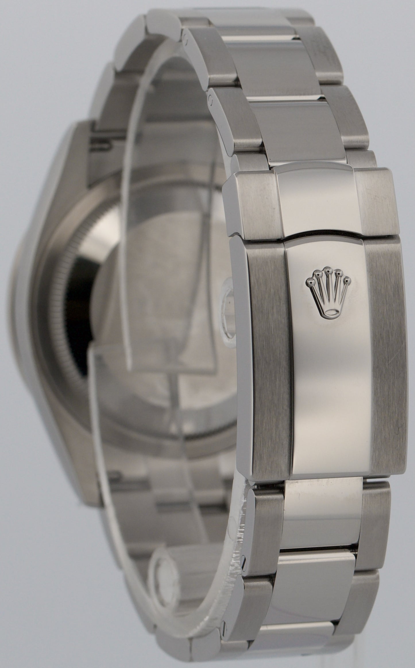 2025 PAPERS Rolex DateJust 36mm WHITE ROMAN Steel DIAMOND Oyster 126284 RBR BOX