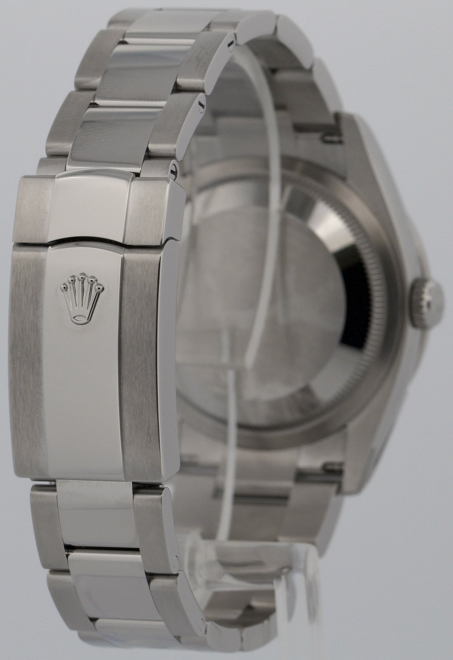 2025 PAPERS Rolex DateJust 36mm WHITE ROMAN Steel DIAMOND Oyster 126284 RBR BOX