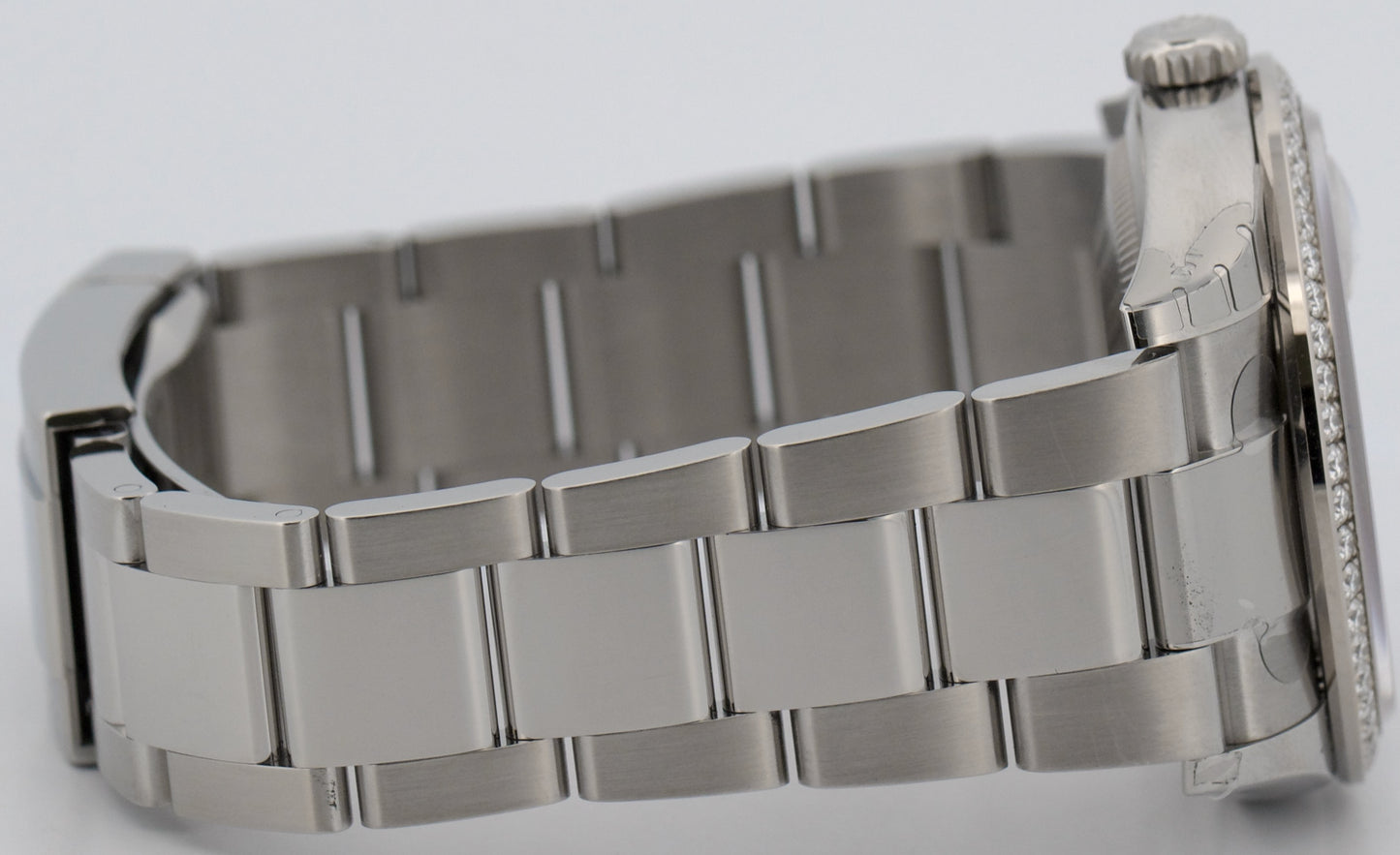 2025 PAPERS Rolex DateJust 36mm WHITE ROMAN Steel DIAMOND Oyster 126284 RBR BOX