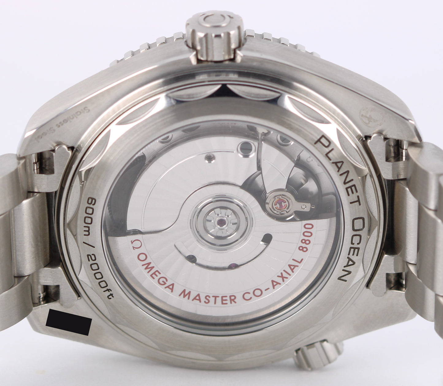 Omega Seamaster Planet Ocean PAPERS WHITE 39.5mm 215.30.40.20.04.001 Watch BOX