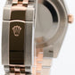 2021 PAPERS Rolex DateJust 41mm WIMBLEDON Steel 18K Rose Gold JUBILEE 126331 BOX