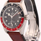 Tudor Black Bay 41 GMT 41mm PEPSI Red Blue Stainless Steel Leather 79830 RB