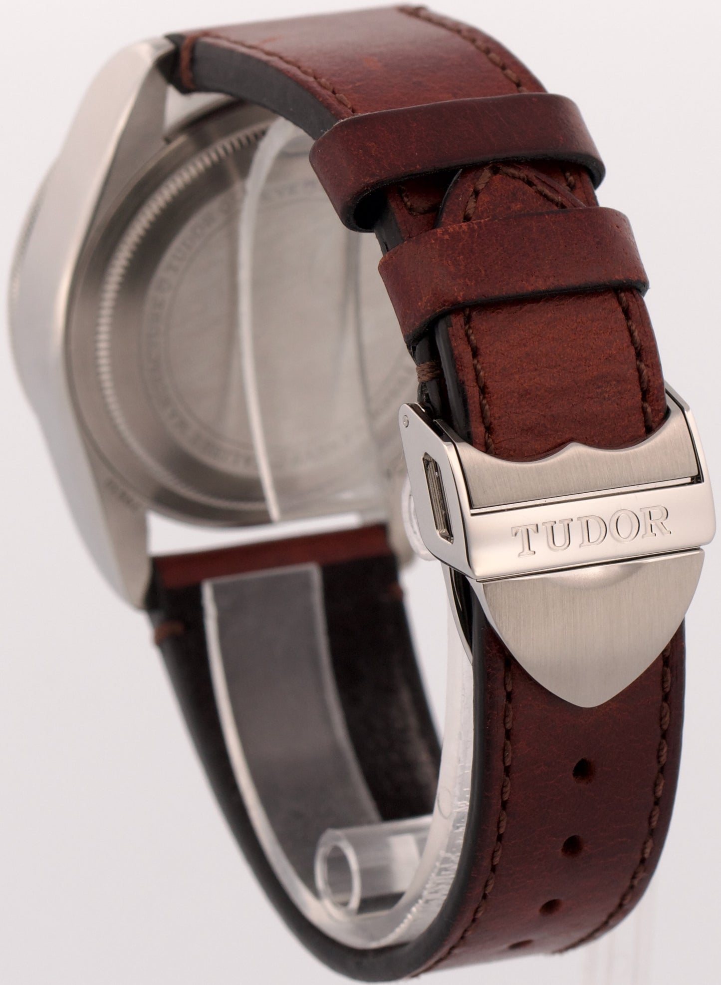 Tudor Black Bay 41 GMT 41mm PEPSI Red Blue Stainless Steel Leather 79830 RB
