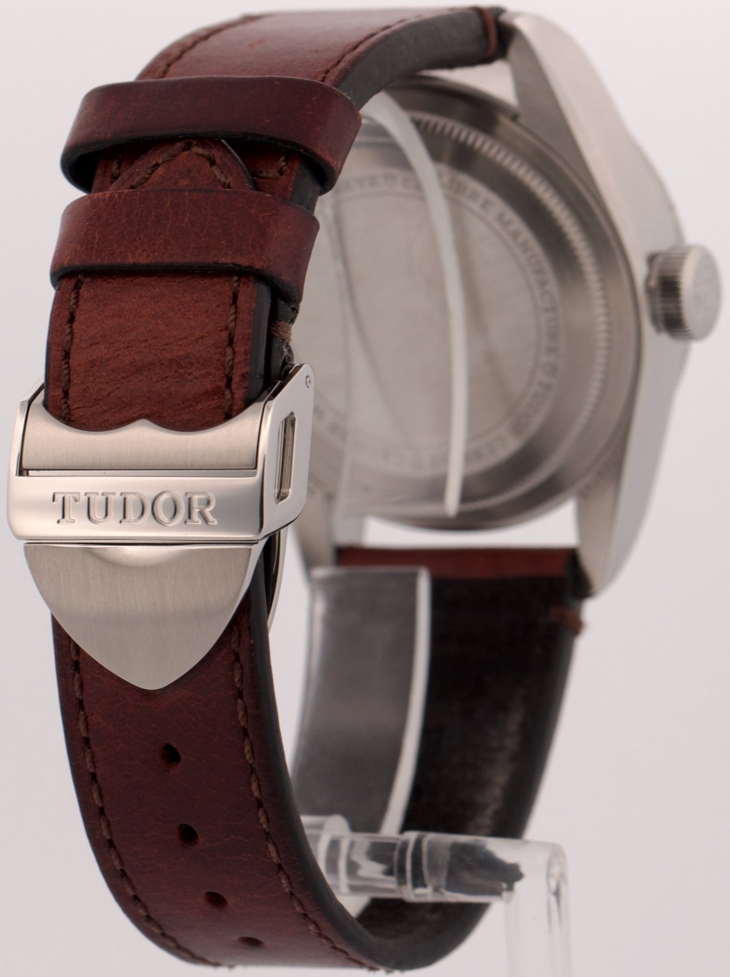 Tudor Black Bay 41 GMT 41mm PEPSI Red Blue Stainless Steel Leather 79830 RB
