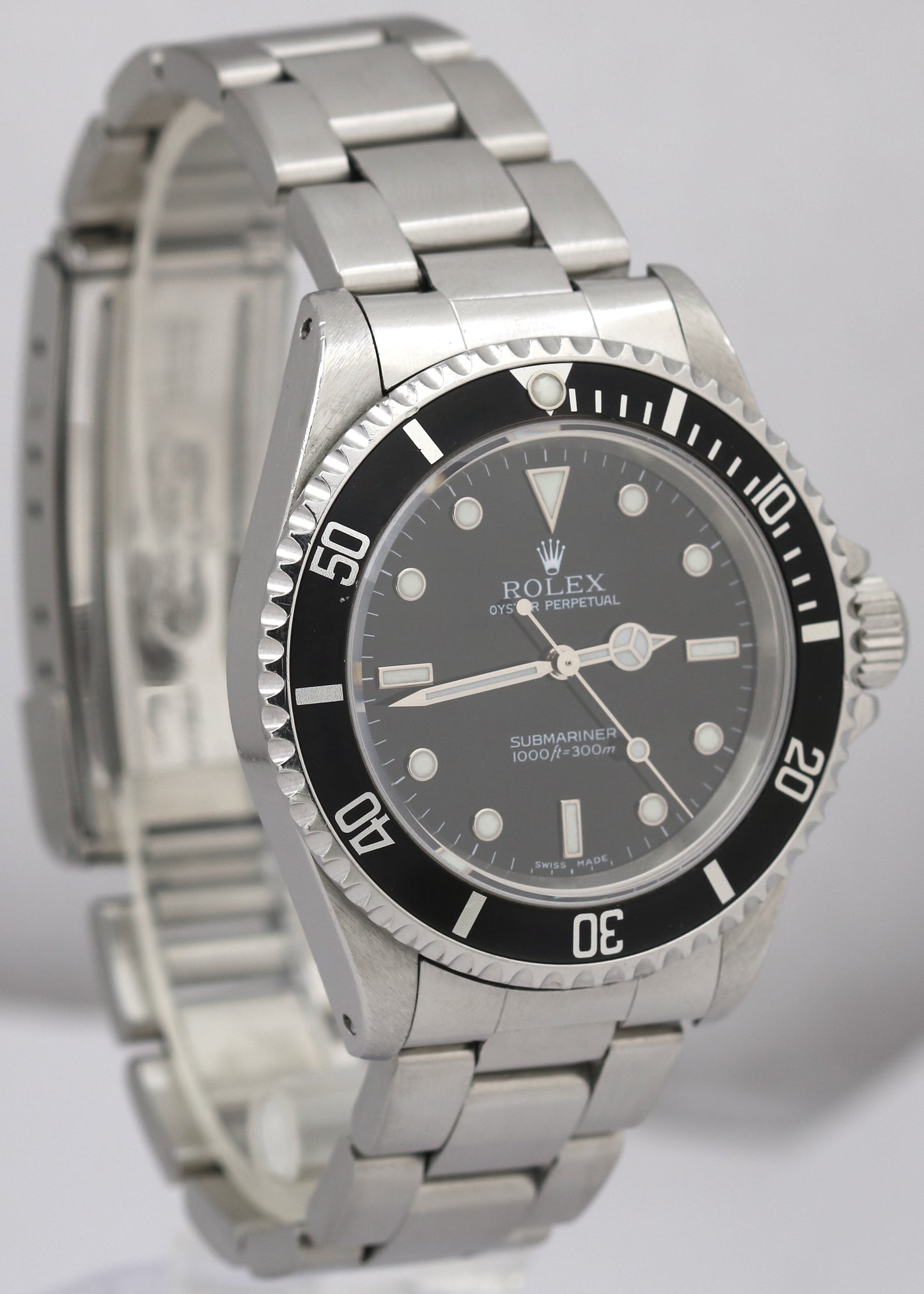 Rolex Submariner No-Date Stainless Steel Black Oyster Automatic 40mm 14060 M