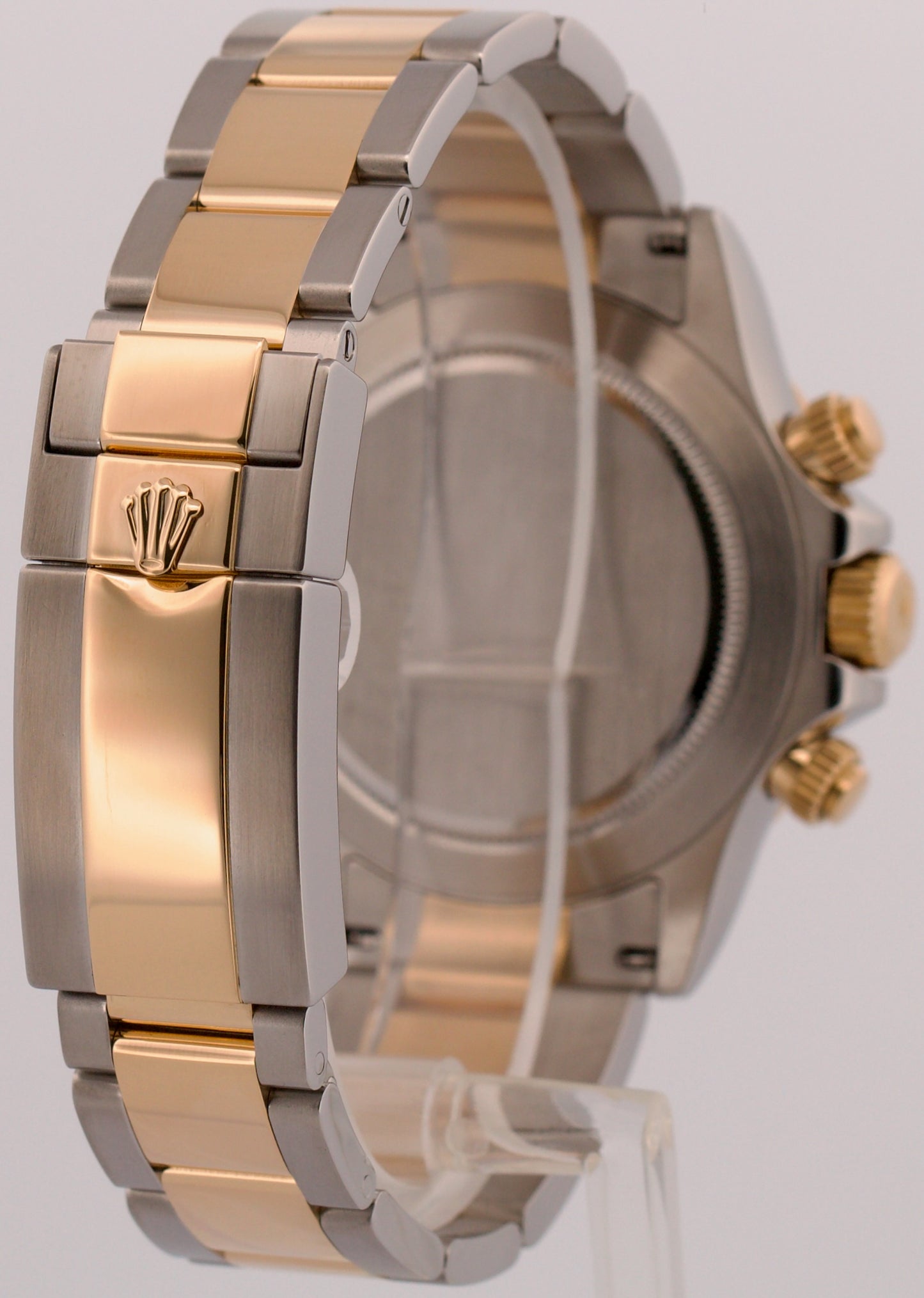 2011 PAPERS Rolex Daytona Cosmograph PANDA Ivory 18K Gold Steel 116523 BOX