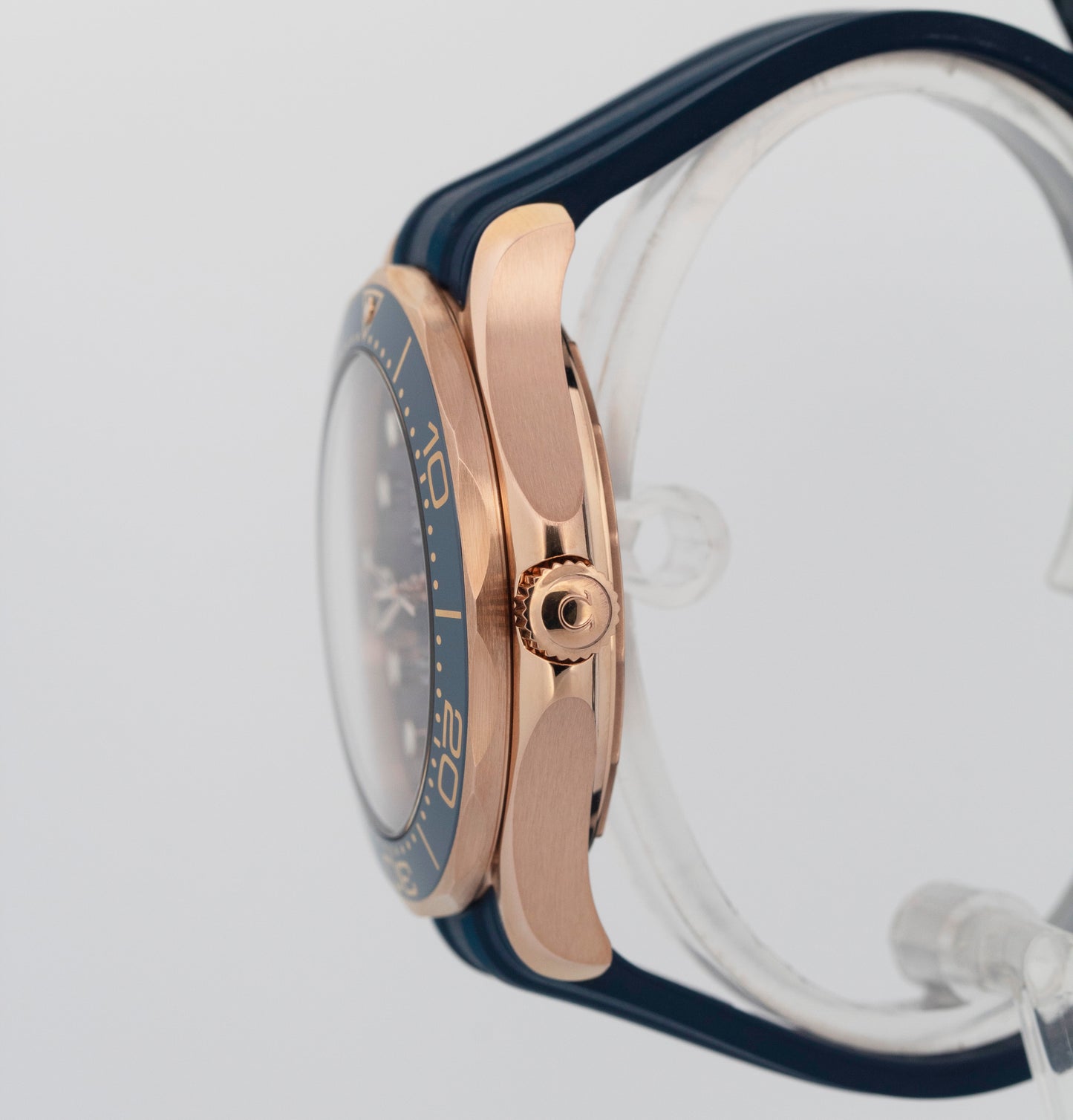 PAPERS Omega Seamaster Ceramic Blue Sedna 18K GOLD 43mm 210.62.42.20.03.001 BOX