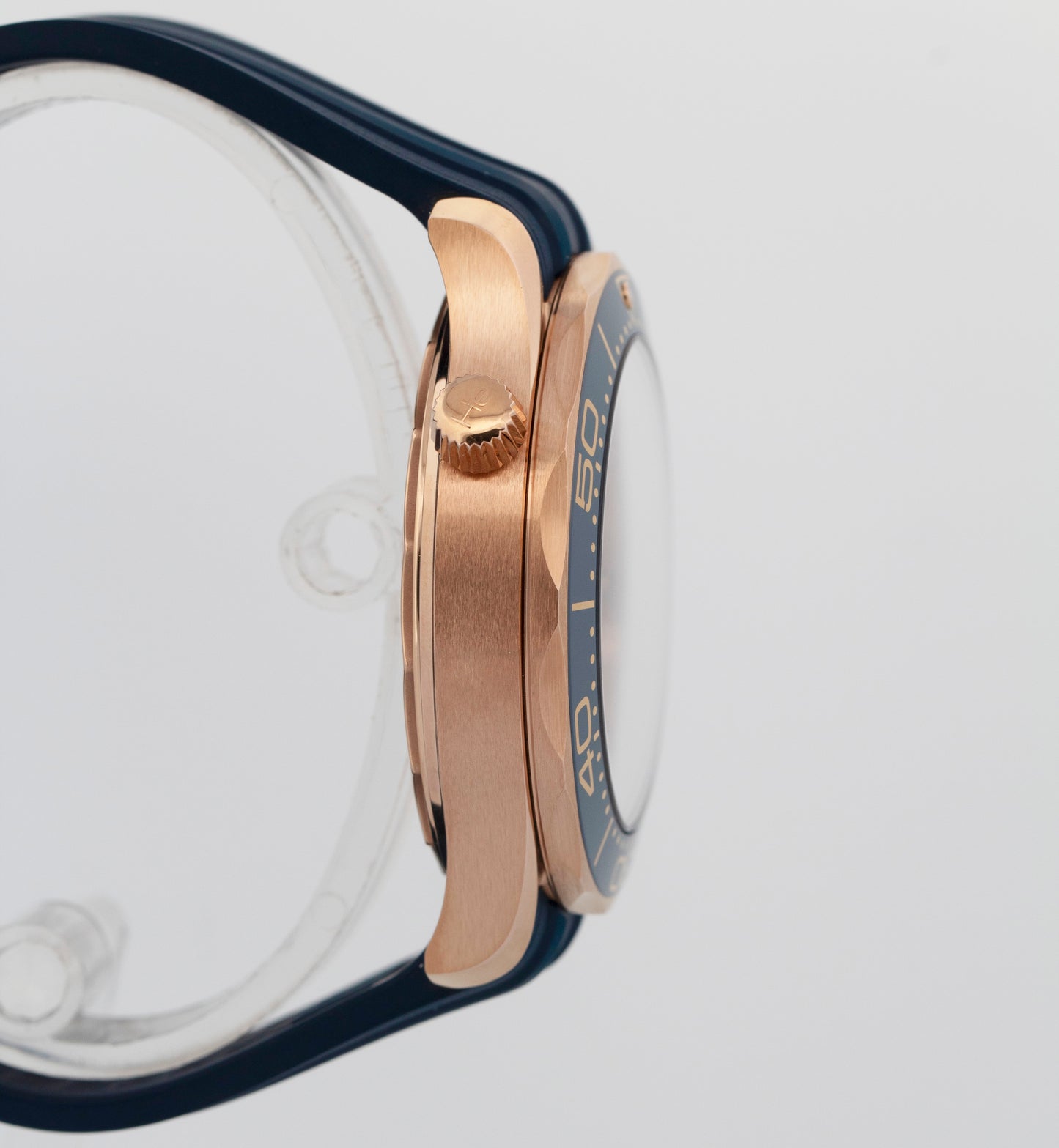PAPERS Omega Seamaster Ceramic Blue Sedna 18K GOLD 43mm 210.62.42.20.03.001 BOX