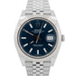 2025 PAPERS Rolex DateJust 41 BLUE Stainless Steel 41mm Jubilee 126334 Watch BOX