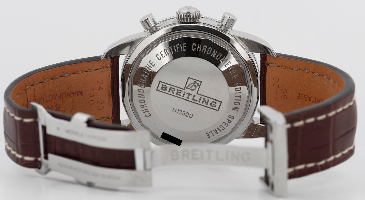 PAPERS Breitling Superocean 46 Stainless Steel 18K Rose Gold 46mm U13320 BOX