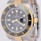 2023 NEW PAPERS Rolex Sea-Dweller 43mm Two-Tone 18K Gold Steel Black 126603 BOX