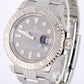 2023 PAPERS Rolex Yacht-Master Steel Platinum Rhodium 40mm 126622 Watch BOX