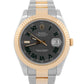 Rolex DateJust II Two-Tone WIMBLEDON Yellow Gold Steel Oyster 41mm 116333 Watch