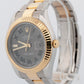 Rolex DateJust II Two-Tone WIMBLEDON Yellow Gold Steel Oyster 41mm 116333 Watch