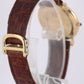 VINTAGE Piaget Classic Ultra-Thin Dress 18k Gold White Roman 27mm 9015 Watch