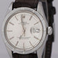 1976 Rolex Oyster Perpetual Date 34mm Stainless Steel Silver Sigma Watch 1501