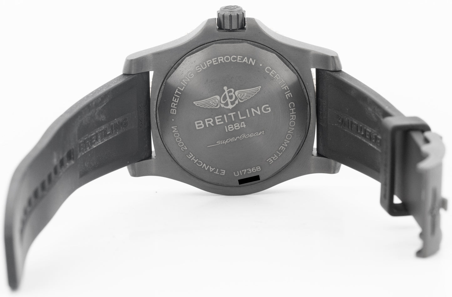 Breitling Superocean BLACK Stainless Steel Two-Tone Rose Gold 46mm U17368