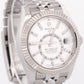 MINT 2025 PAPERS Rolex Sky-Dweller WHITE 42mm JUILEE 18K Stainless 336934 BOX