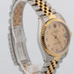 Rolex DateJust Midsize CHAMPAGNE DIAMOND Two-Tone Gold Steel 31mm 68273 Watch