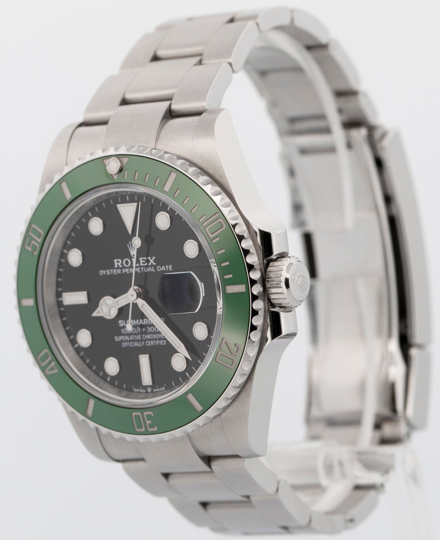 2024 PAPERS Rolex Submariner Date KERMIT GREEN Steel 41mm 126610 LV Watch BOX