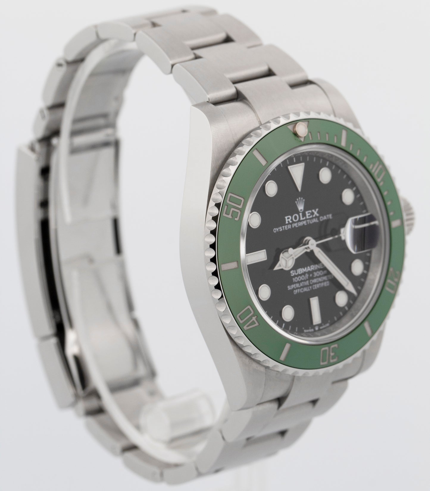 2024 PAPERS Rolex Submariner Date KERMIT GREEN Steel 41mm 126610 LV Watch BOX