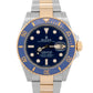 2025 PAPERS Rolex Submariner Date BLUE Two-Tone 41mm 126613 LB Watch BOX