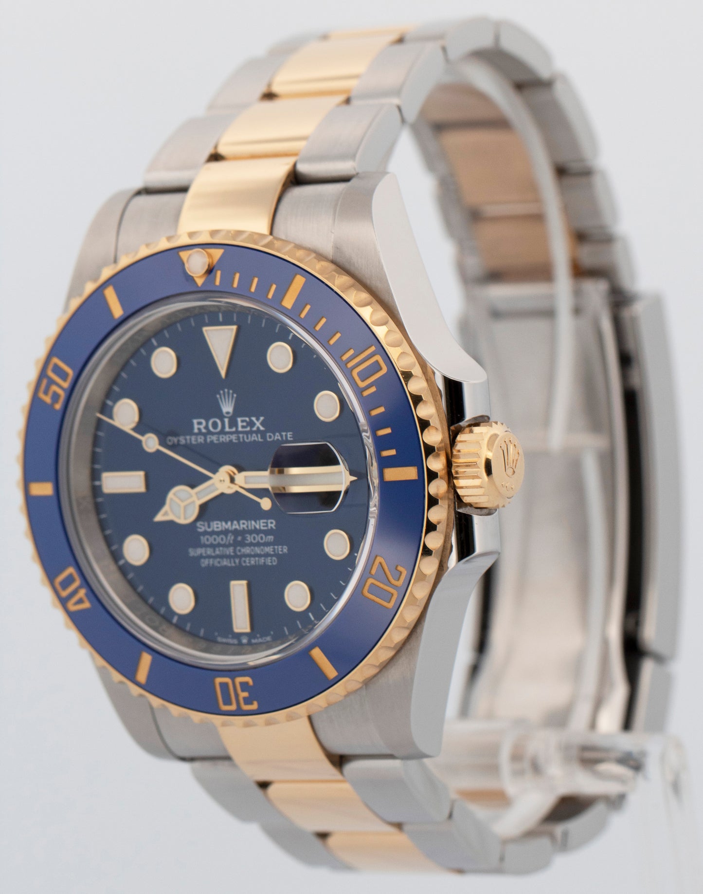 2025 PAPERS Rolex Submariner Date BLUE Two-Tone 41mm 126613 LB Watch BOX