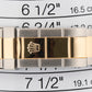 Rolex Submariner Date 40mm BLUE 18K Yellow Gold GOLD BUCKLE Steel 16613 Watch