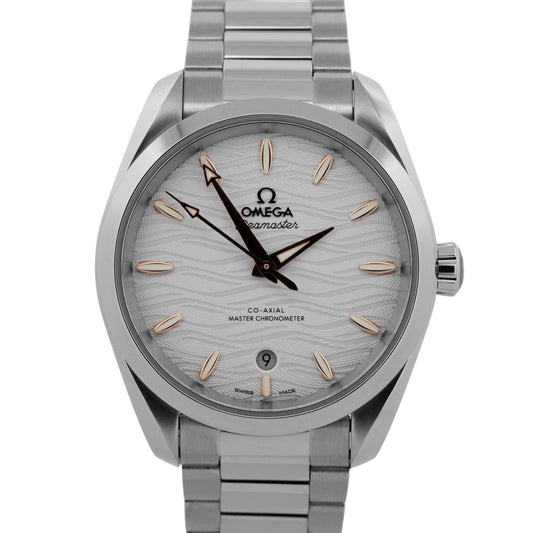 Omega Seamaster Aqua Terra 150M SILVER Steel 38mm 220.10.38.20.02.002 Watch BOX