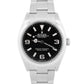 2021 PAPERS Rolex Explorer I BLACK 36mm Stainless Steel 3-6-9 Watch 124270 BOX