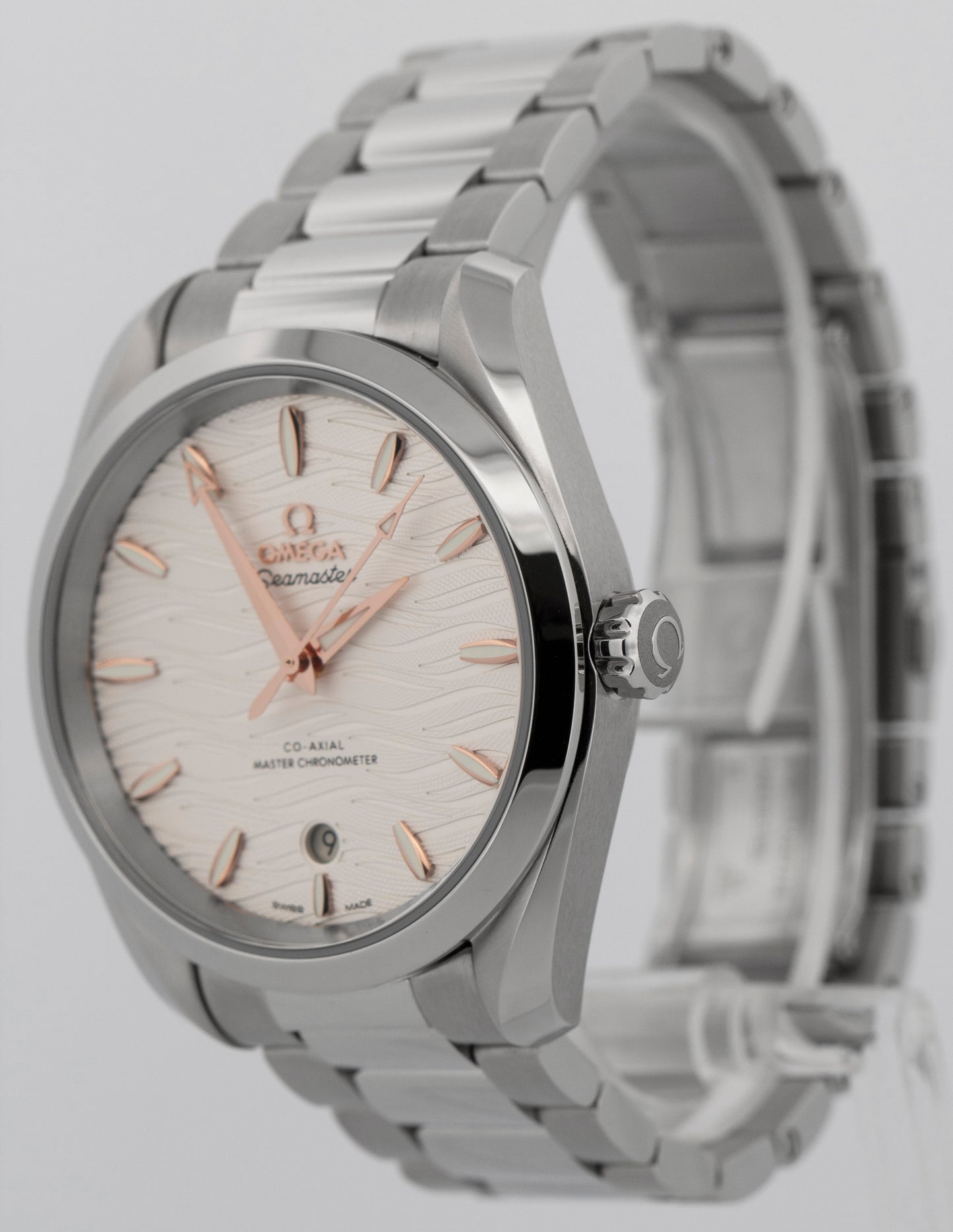 Omega Seamaster Aqua Terra 150M SILVER Steel 38mm 220.10.38.20.02.002 Watch BOX