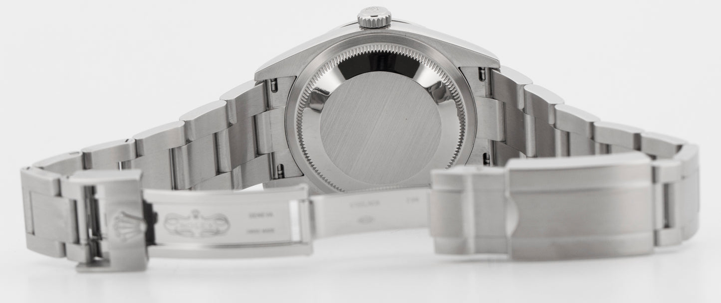 2021 PAPERS Rolex Explorer I BLACK 36mm Stainless Steel 3-6-9 Watch 124270 BOX