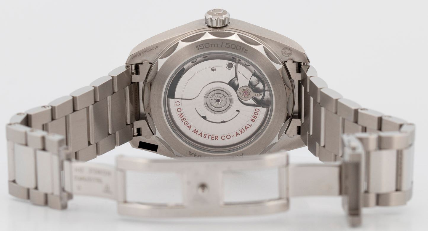 Omega Seamaster Aqua Terra 150M SILVER Steel 38mm 220.10.38.20.02.002 Watch BOX