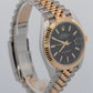 Rolex DateJust 41 BLACK Two-Tone Steel Yellow Gold 41mm Jubilee 126333 Watch