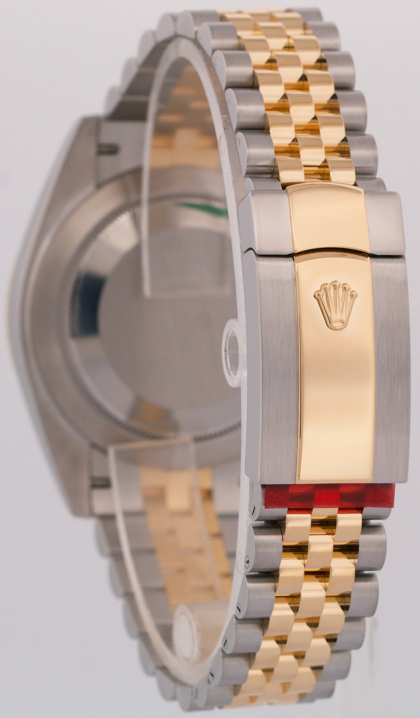 MINT PAPERS Rolex DateJust 41mm CHAMPAGNE DIAMOND 18K Gold JUBILEE 126333 BOX