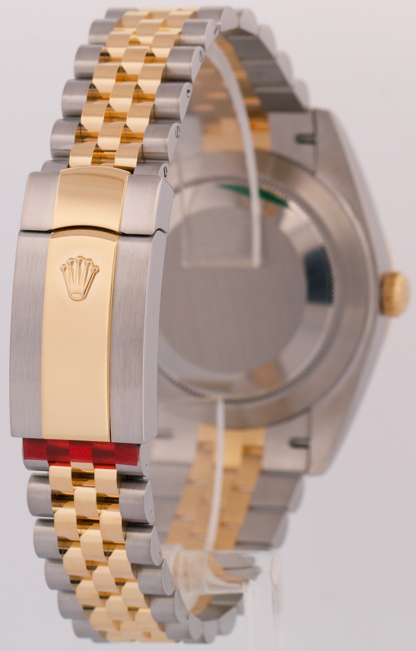 MINT PAPERS Rolex DateJust 41mm CHAMPAGNE DIAMOND 18K Gold JUBILEE 126333 BOX