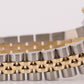 Ladies Rolex DateJust 26mm BLUE VIGNETTE DIAMOND 18K Gold Steel JUBILEE 69173