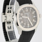 NEW 2023 PAPERS Patek Philippe Aquanaut Steel 40.8mm Gray 5167A-001 Watch BOX