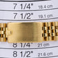 VINTAGE 1979 Rolex GMT-Master Brown ROOT BEER 18K Yellow Gold JUBILEE Watch 1675