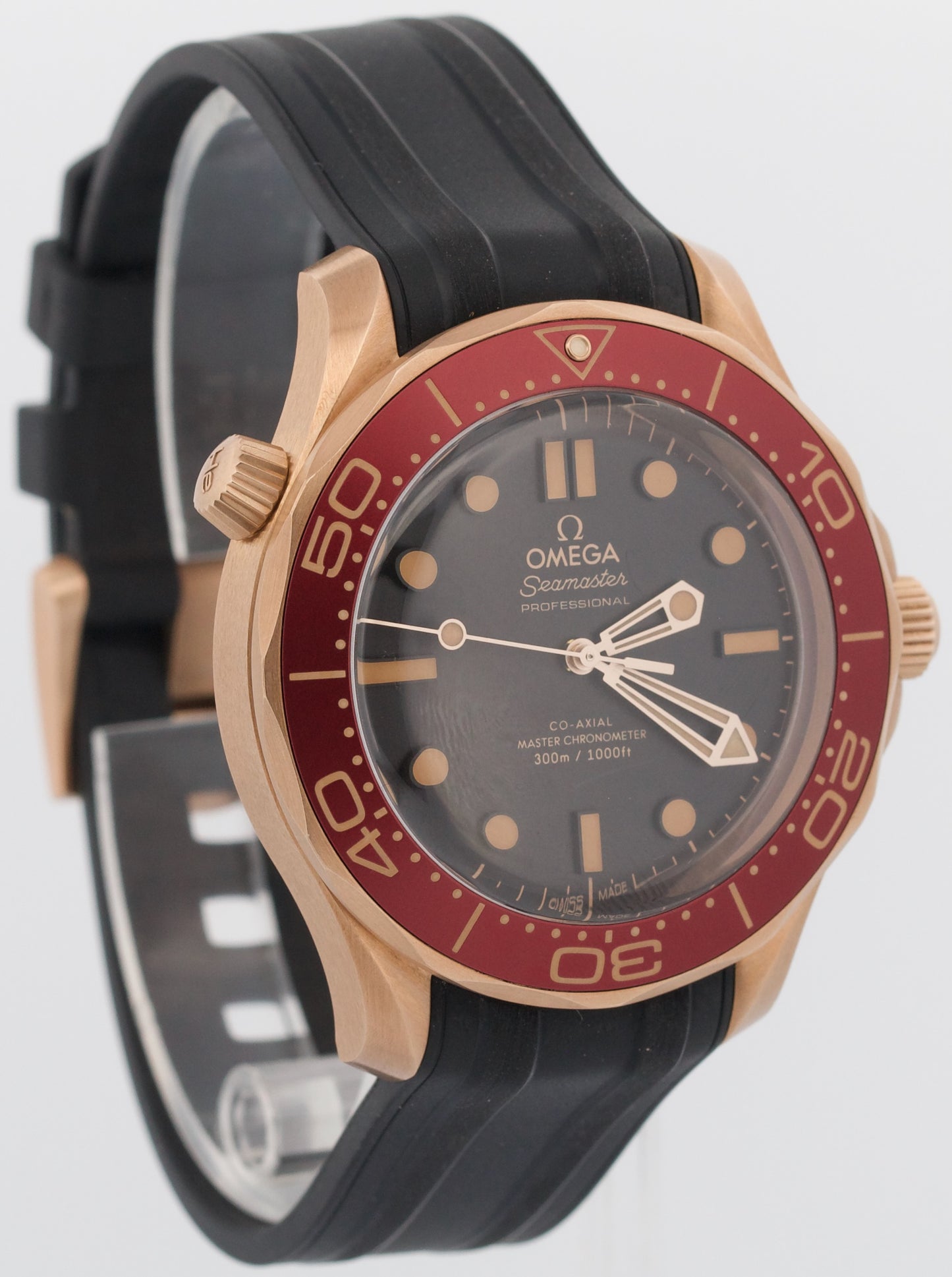 2025 PAPERS Omega Seamaster Diver 9K BRONZE GOLD 42mm 210.92.42.20.01.003 BOX