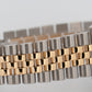 Rolex DateJust CHAMPAGNE Two-Tone Yellow Gold Steel 34mm Jubilee 15053 Watch
