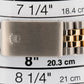 Rolex DateJust CHAMPAGNE Two-Tone Yellow Gold Steel 34mm Jubilee 15053 Watch