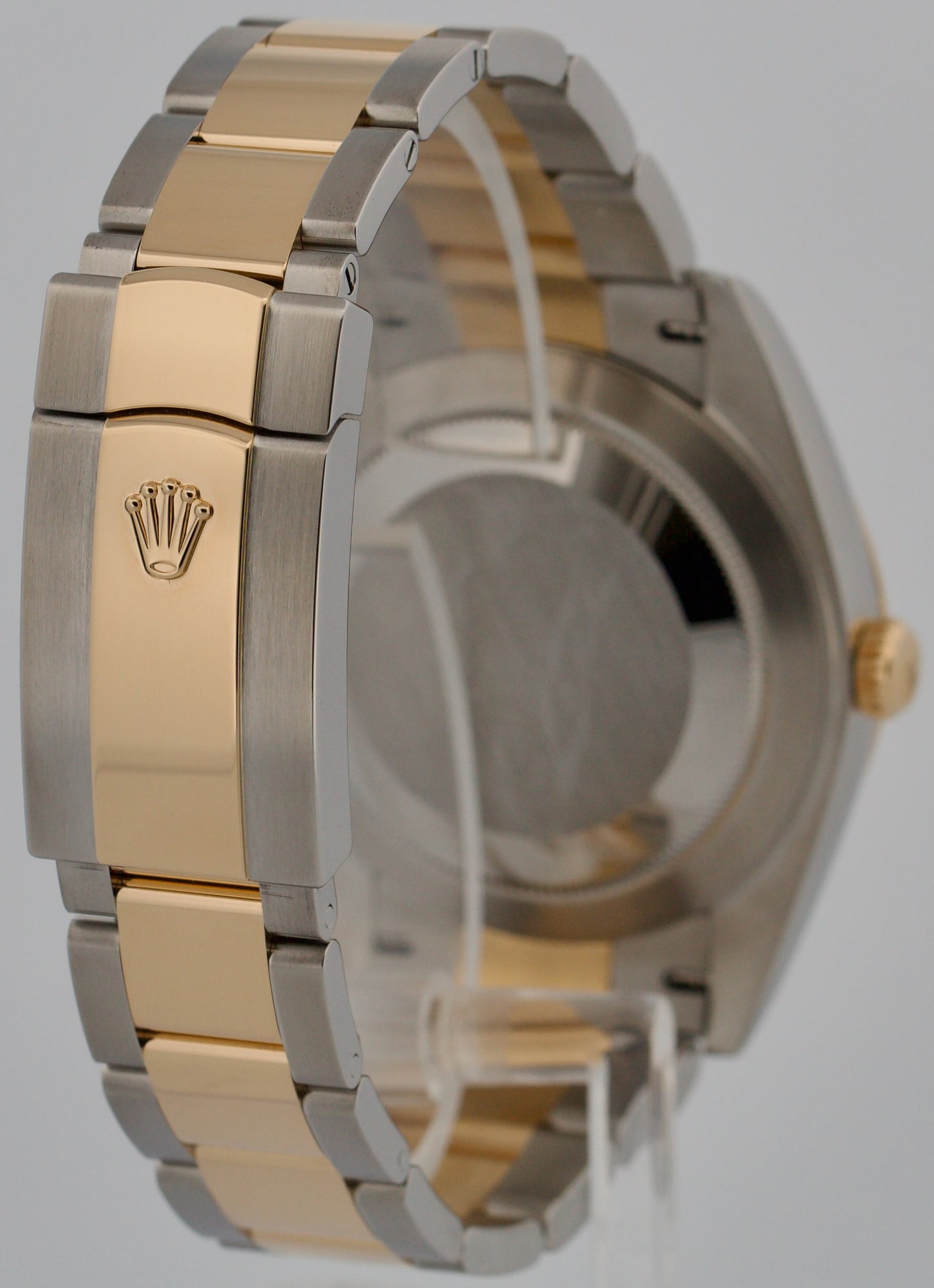 2024 PAPERS Rolex DateJust 41 CHAMPAGNE 18K Gold Steel OYSTER 41mm 126333 BOX