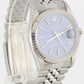 Rolex DateJust Stainless Steel Blue 36mm Jubilee Fluted 16234 Watch